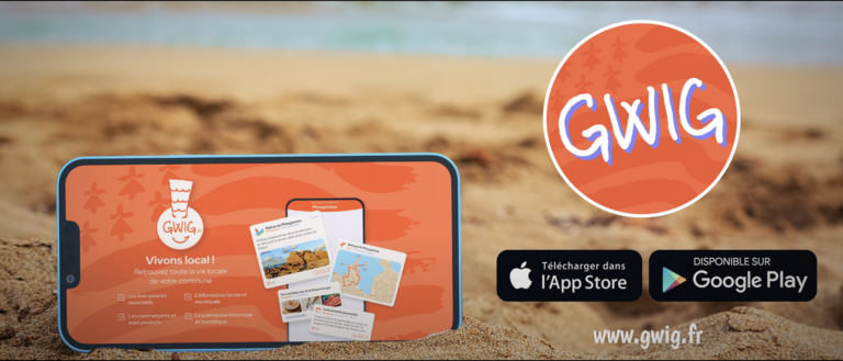 Capture d’écran du film réalisé pour GWIG, illustrant une action locale ou un événement en Bretagne