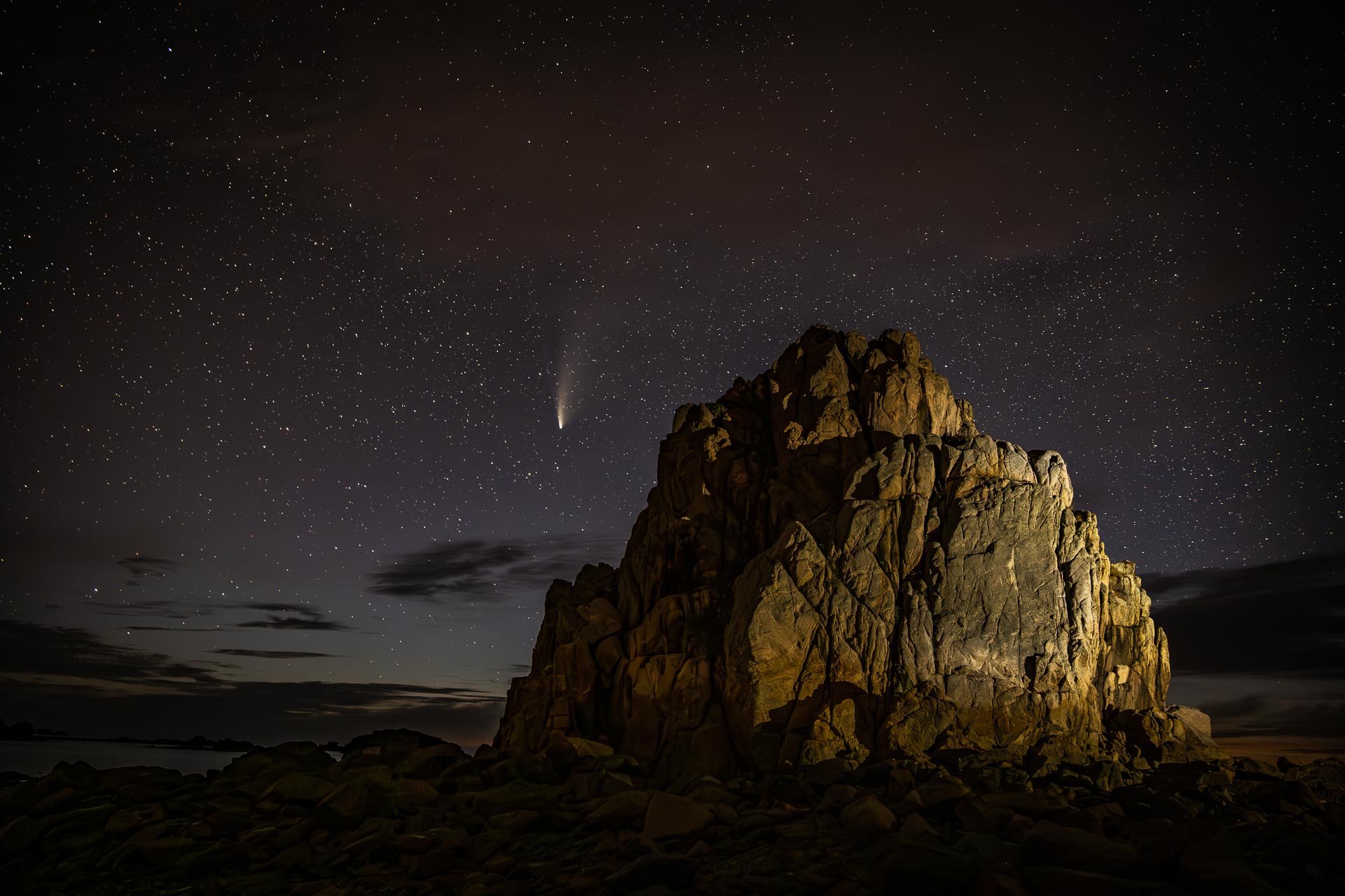 Astrophotographie Voie lactee Bretagne